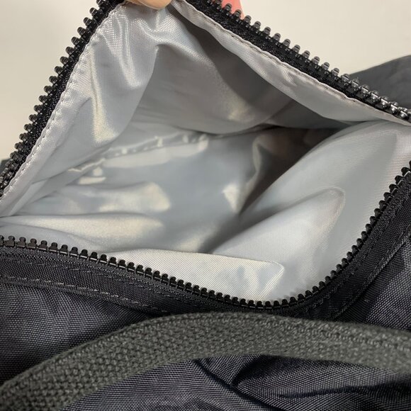 NWT $109 KIPLING Eleva Black Nylon Tote Messenger Shoulder Crossbody Bag - Picture 10 of 10